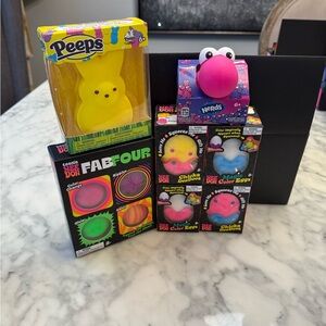 Nee Doh Fab Four (7) Squishy